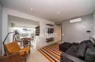 Apartamento para alugar com 1 dormitório, 80 m² no Itaim Bibi - São Paulo