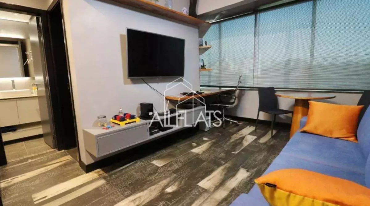 Flat com 1 dormitório à venda, 40 m² por R 268.000 no Morumbi